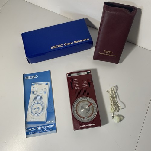 Seiko quarz metronome sqm 359 - seiko,
