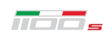 1 Adesivo DUCATI Monster per tappo serbatoio 1100 s con bandierina tricolore