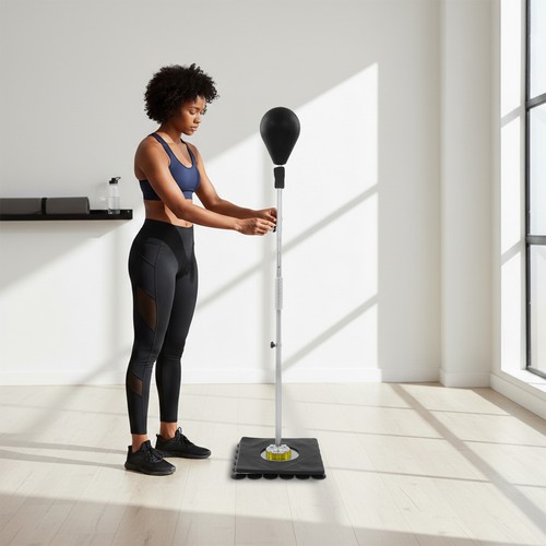 Punching speed bag con - punching,