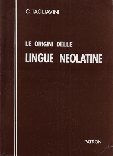 Tagliavini carl origini - tagliavini, carl..le