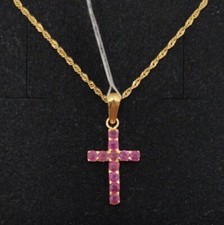 Pendente E Catena Oro 18K 750