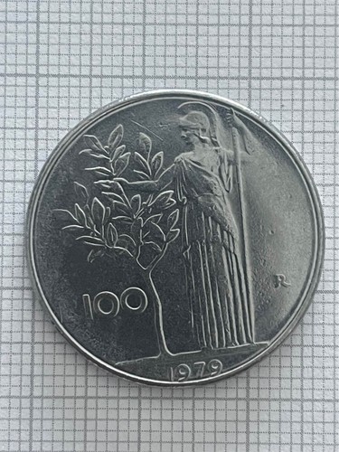 Moneta 100 lire 1979 - moneta,