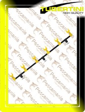 Appoggiacanna Tubertini Feeder/Match 6 canne 120 cm / 82 cm