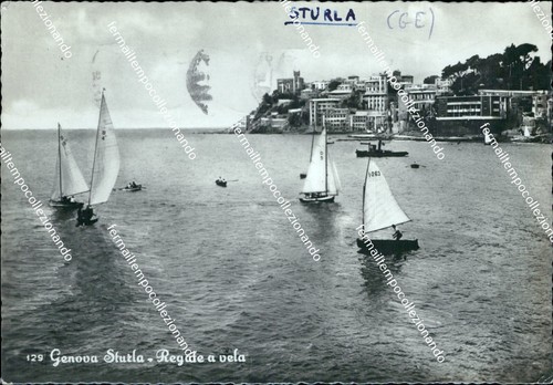 Br613 cartolina genova sturla - cartolina,