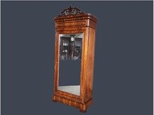 ARMADIO IN MOGANO CON 1 ANTA LUIGI FILIPPO EPOCA XIX SECOLO FRANCIA RESTAURATO