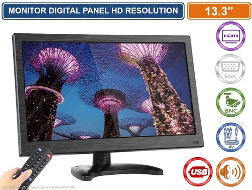 Monitor led - monitor, 13.3"