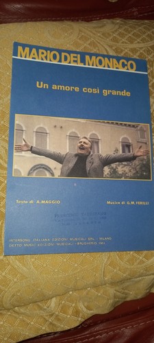Mario del monaco spartito - monaco, un