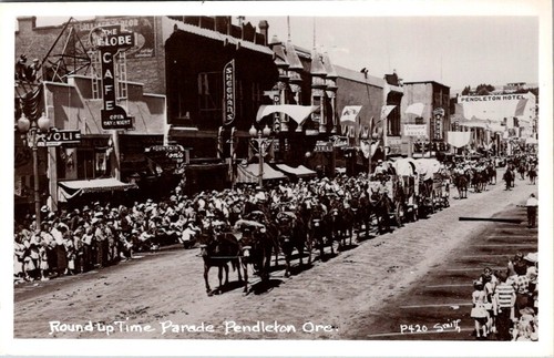 Cartolina rppc mule team - cartolina,