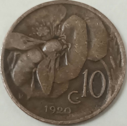 Italia moneta centesimi - italia, 10