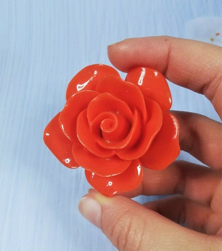 Stampo silicone rosa grande - silicone,