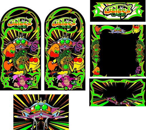 Multicade galaga arcade side - multicade,