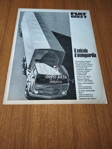 1966 fiat 693t trattore - 693t, per