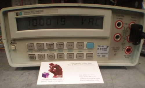 Multimetro 3468a - hp,