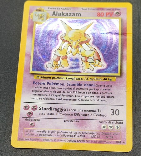 Pokemon alakazam 102 - pokemon,