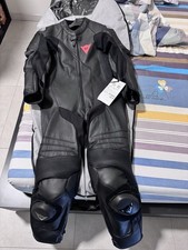 tuta moto pelle intera