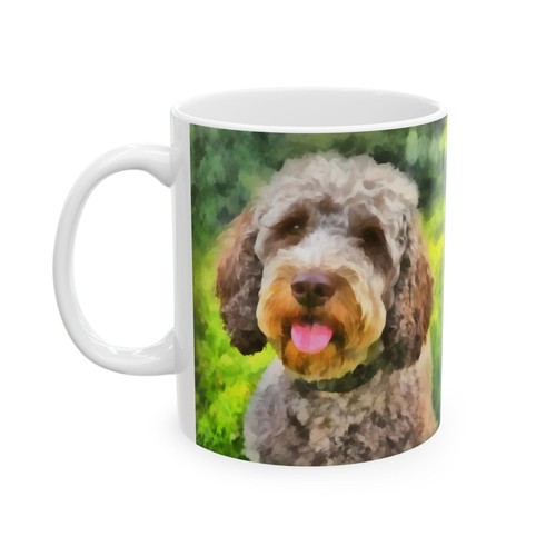 Tazza ceramica lagotto - tazza,