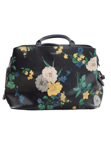 Borsa donna fiorelli nera - borsa,