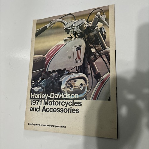 Harley davidson moto 1971 - moto,