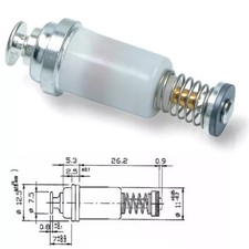 Magnete rubinetto valvolato