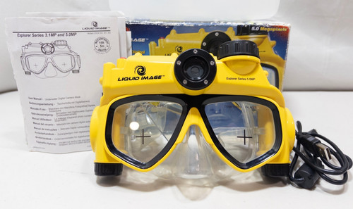 Maschera fotocamera snorkeling