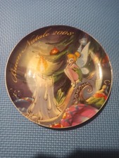 Piatto Disney Buon Natale 2008 Trilly Candela Topolino  Salfo Rocca Collezione