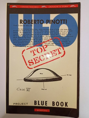 Libro ufo top - ufo, pinotti