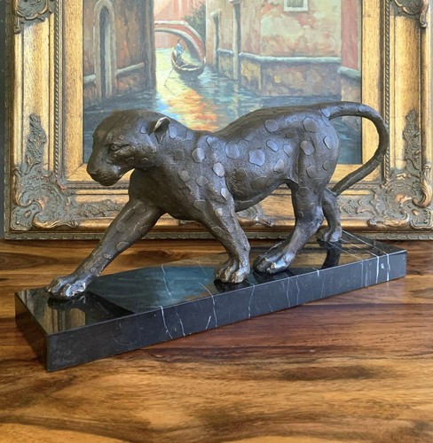 Bronzo leopardo pantera