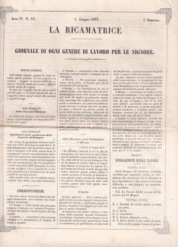Ricamatrice giornale di - la,