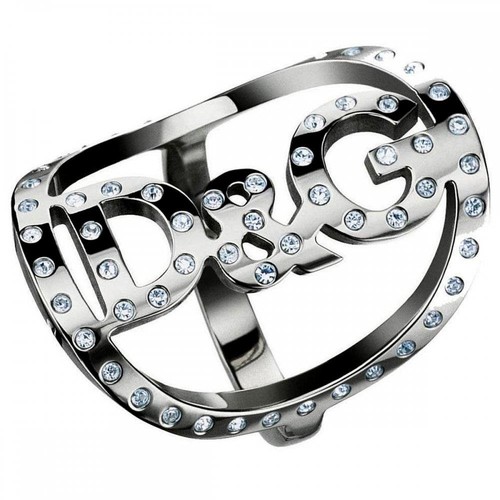 Anello donna in - d&g, acciaio