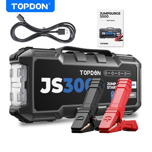 Topdon js3000 jump starter - topdon,