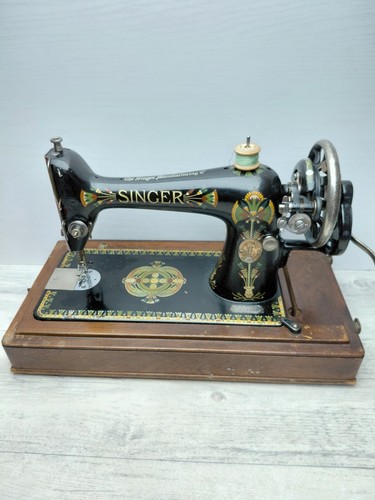 Singer hand crank sewing - singer,