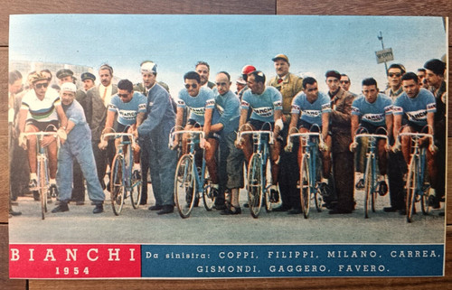 Bianchi 1954 originale - bianchi,
