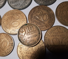 LOTTO DI 15 MONETE FRANCHI