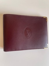 portafoglio cartier uomo mai usato, colore classico Cartier, con porta assegni