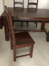 Sedie legno massello come da foto - 2 pezzi