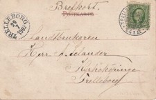 SVEZIA: Cartolina posta