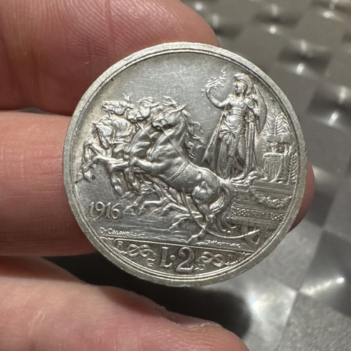 Moneta lire 1916 - moneta,