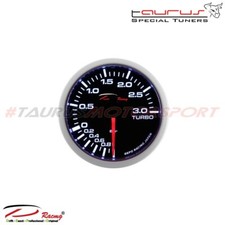 Manometro Pressione Turbo Meccanico -1+3 bar DEPO Racing da 52mm