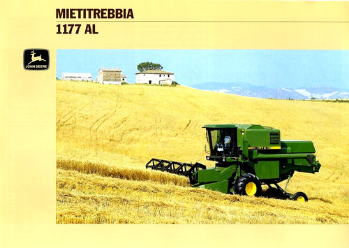 John deere mietitrebbia - deere,