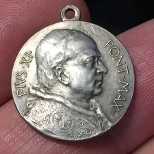 MEDAGLIA MEDAGLIETTA RELIGIOSA VOTIVA PIO XI PORTA SANTA 1925