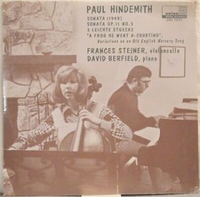 HINDEMITH Sonatas/3 Leichte