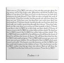 Fridge Magnet Psalms Chapter