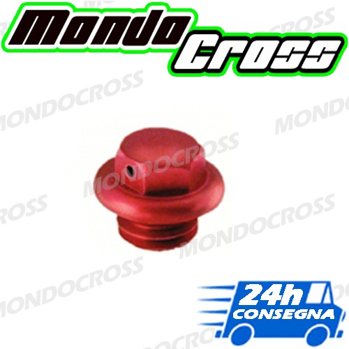Tappo carico olio rosso yamaha - olio,