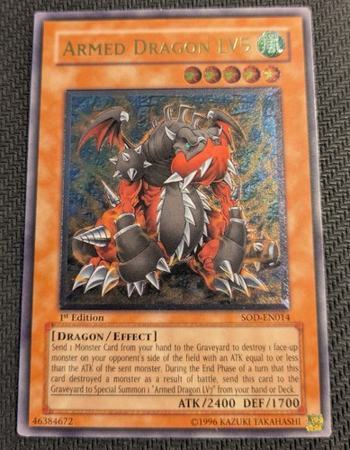 Yugioh armed dragon lv5 - armed,