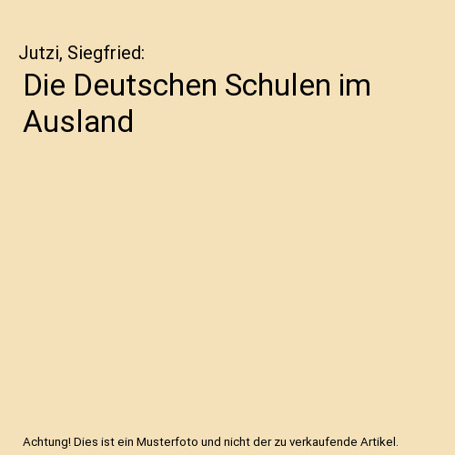 Die deutschen schulen - die,