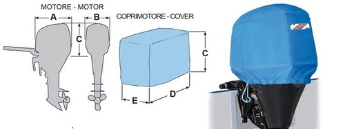 Coprimotore fuoribordo hp - coprimotore,