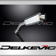 KIT SCARICO SILENZIATORE OVALE INOX 225mm BMW F800 R 2009-2019