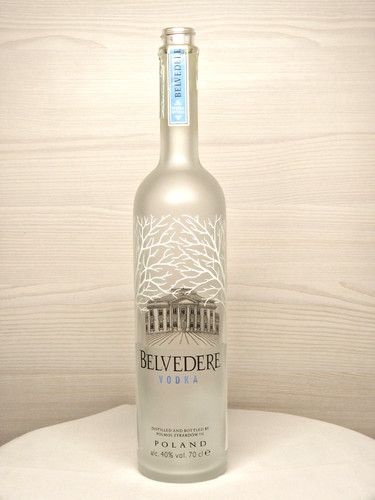 Bottiglia vuota belvedere - bottiglia,