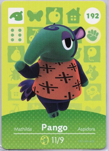 Animal crossing amiibo card - animal,