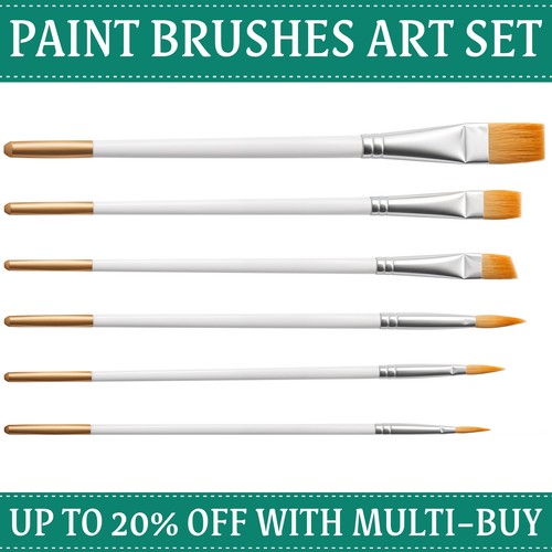Set pezzi pennelli pittura - pezzi,